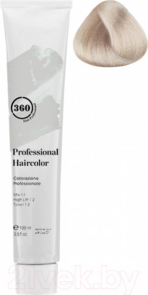 Изображение товара Крем-краска для волос Kaaral 360 Permanent Haircolor 11.2 (100мл)