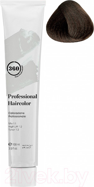 Изображение товара Крем-краска для волос Kaaral 360 Permanent Haircolor 3.0 (100мл)