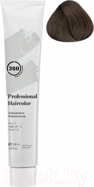 Изображение товара Крем-краска для волос Kaaral 360 Permanent Haircolor 4.1 (100мл)