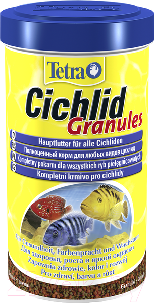 Корм для рыб Tetra Cichlid Granules (500мл) — фото 5