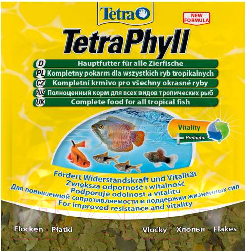 Корм для рыб Tetra Phyll (12г) — фото 3
