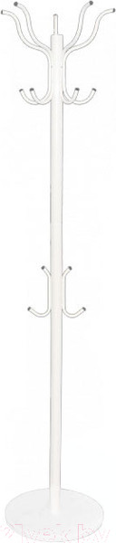 Изображение товара Вешалка для одежды Sheffilton SHT-CR400 (белый/серый/белый)