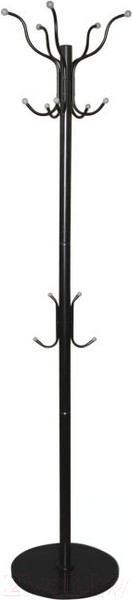 Изображение товара Вешалка для одежды Sheffilton SHT-CR400 (черный/серый/черный)