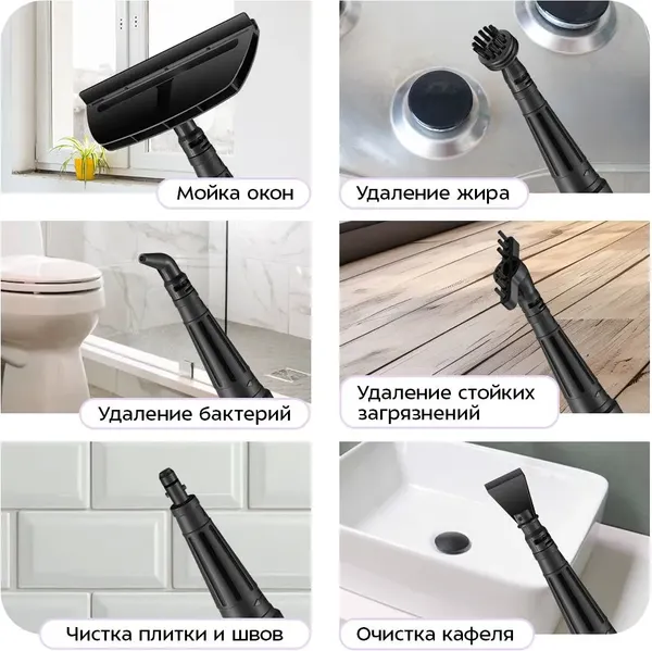 Изображение товара Пароочиститель Kitfort KT-1005-1 (голубой)