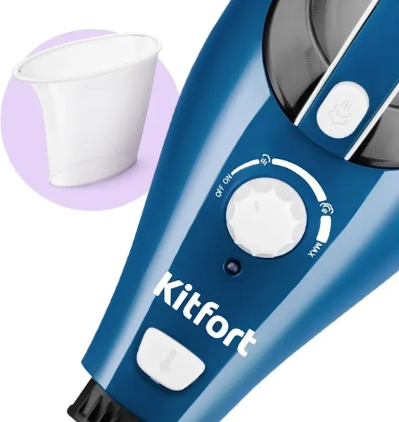 Изображение товара Пароочиститель Kitfort KT-1005-1 (голубой)