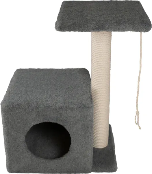 Изображение товара Комплекс для кошек Cat House С боковой полкой 0.58 (хлопок серый)