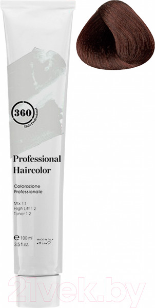 Изображение товара Крем-краска для волос Kaaral 360 Permanent Haircolor 5.6 (100мл)