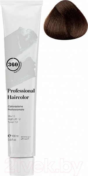 Изображение товара Крем-краска для волос Kaaral 360 Permanent Haircolor 6.18 (100мл)