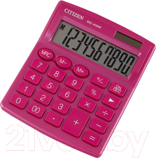 Изображение товара Калькулятор Citizen SDC-810 NRPKE (розовый)