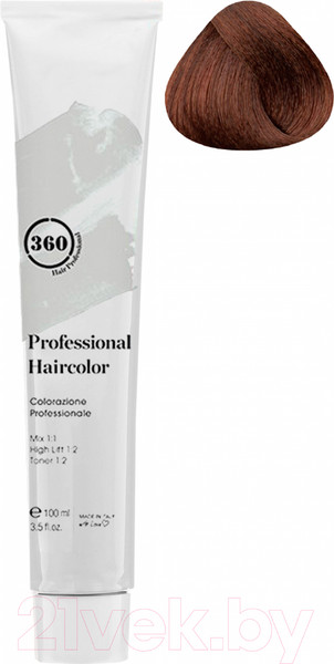 Изображение товара Крем-краска для волос Kaaral 360 Permanent Haircolor 6.4 (100мл)