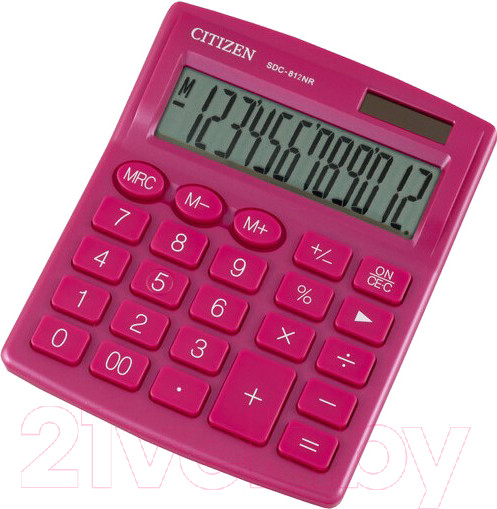 Изображение товара Калькулятор Citizen SDC-812 NRPKE (розовый)