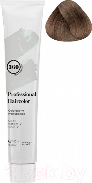 Изображение товара Крем-краска для волос Kaaral 360 Permanent Haircolor 7.1 (100мл)