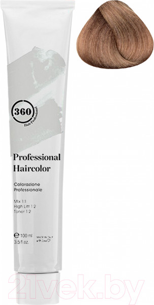 Изображение товара Крем-краска для волос Kaaral 360 Permanent Haircolor 8.32 (100мл)