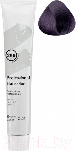 Изображение товара Крем-краска для волос Kaaral 360 Permanent Haircolor 5.2 (100мл)