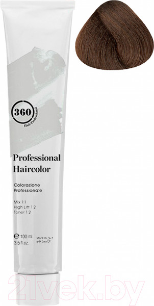 Изображение товара Крем-краска для волос Kaaral 360 Permanent Haircolor 5.3 (100мл)