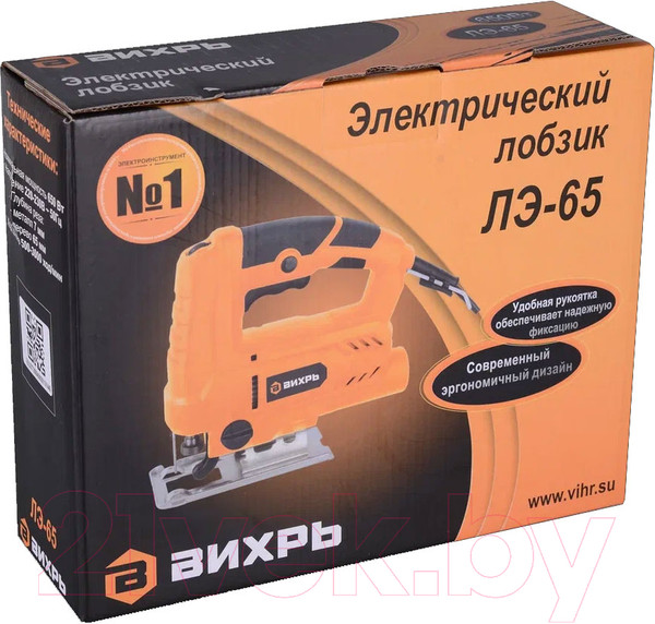 Изображение товара Электролобзик Вихрь ЛЭ-65 (72/9/4)