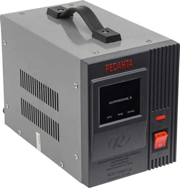 Изображение товара Стабилизатор напряжения Ресанта АСН-1500/1-Ц (63/6/3)