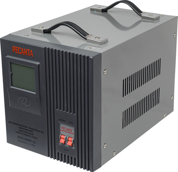 Изображение товара Стабилизатор напряжения Ресанта АСН-3000/1-Ц (63/6/5)