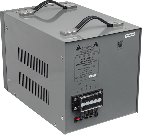 Изображение товара Стабилизатор напряжения Ресанта АСН-3000/1-Ц (63/6/5)