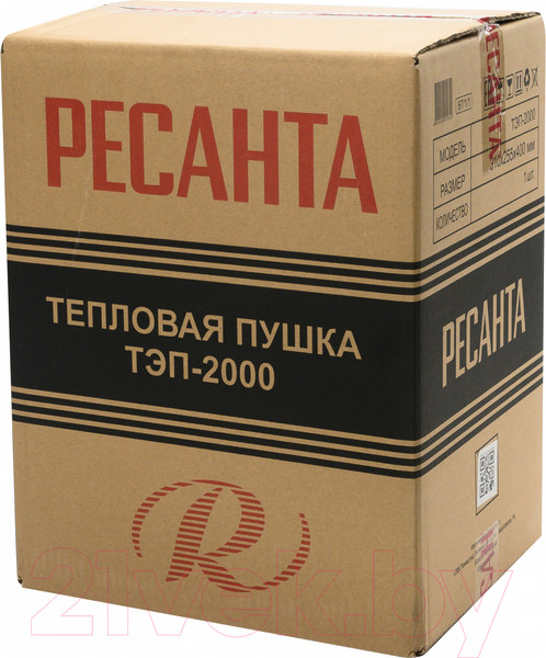 Изображение товара Тепловая пушка электрическая Ресанта ТЭП-2000 (67/1/1)