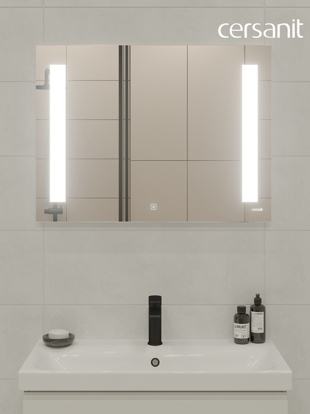 Изображение товара Зеркало Cersanit Led 020 80х60 / KN-LU-LED020-80-b-Os