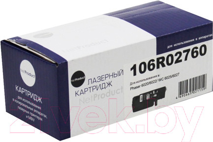 Изображение товара Тонер-картридж NetProduct N-106R02762