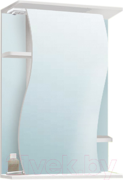 Изображение товара Шкаф с зеркалом для ванной Vako Лилия 50 / 10224