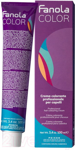 Изображение товара Крем-краска для волос Fanola 7.00 (100мл, интенсивный блондин)