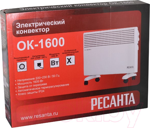 Изображение товара Конвектор Ресанта ОК-1600 (67/4/2)