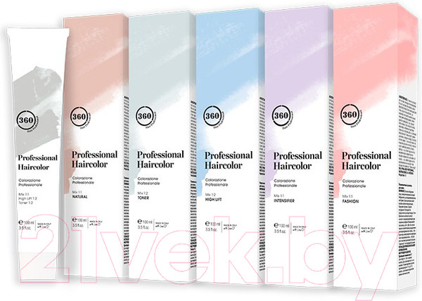 Изображение товара Крем-краска для волос Kaaral 360 Permanent Haircolor .1 (100мл)