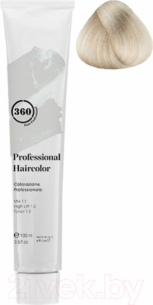 Изображение товара Крем-краска для волос Kaaral 360 Permanent Haircolor .1 (100мл)