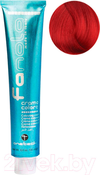 Изображение товара Крем-краска для волос Fanola R.66 (100мл, красный контраст)