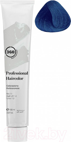 Изображение товара Крем-краска для волос Kaaral 360 Permanent Haircolor  (100мл, корректор синий)