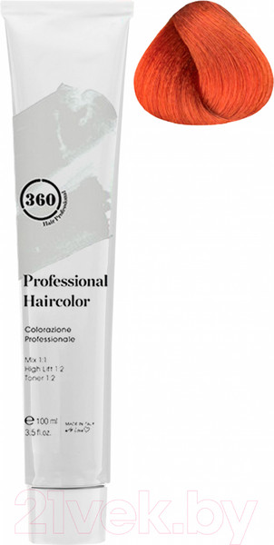Изображение товара Крем-краска для волос Kaaral 360 Permanent Haircolor Coppery (100мл)