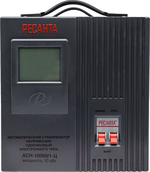 Изображение товара Стабилизатор напряжения Ресанта АСН-10000/1-Ц (63/6/8)