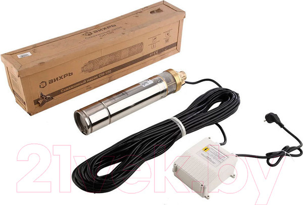 Изображение товара Скважинный насос Вихрь СН-100 (68/3/4)