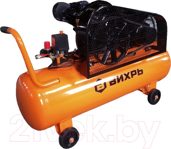 Изображение товара Воздушный компрессор Вихрь КМП-400/100P (74/3/7)