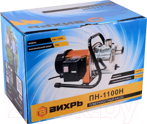 Изображение товара Центробежный насос Вихрь ПН-1100Н (68/4/3)