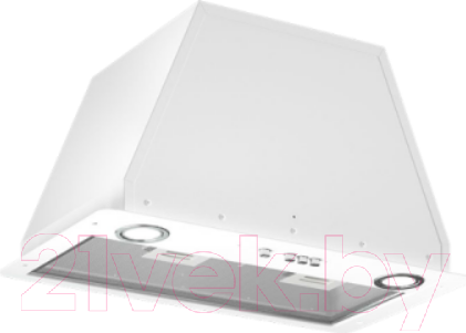 Изображение товара Вытяжка скрытая Elikor Врезной блок Flat 52П-650-К3Д / 939386 (белый)