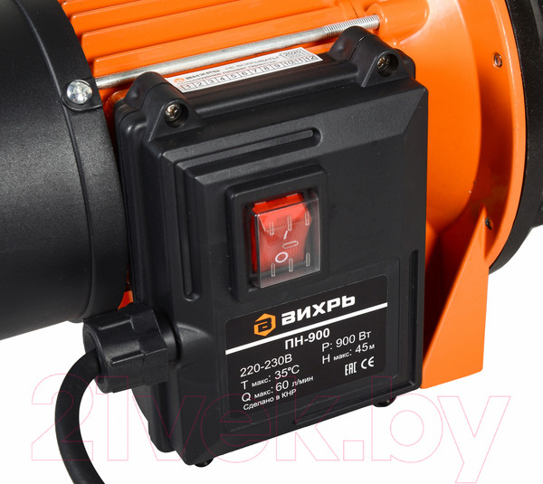 Изображение товара Центробежный насос Вихрь ПН-900 (68/4/2)