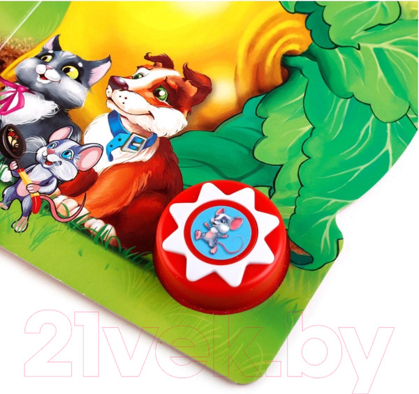 Изображение товара Музыкальная книга Умка 10 песенок. Репка