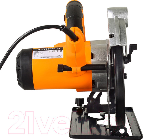 Изображение товара Дисковая пила Вихрь ДП-185/1600 (72/11/1)