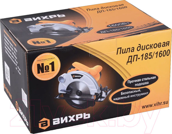Изображение товара Дисковая пила Вихрь ДП-185/1600 (72/11/1)