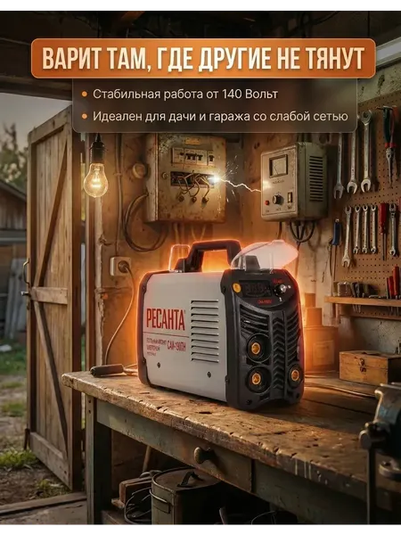 Изображение товара Инвертор сварочный Ресанта САИ-190ПН (65/19)