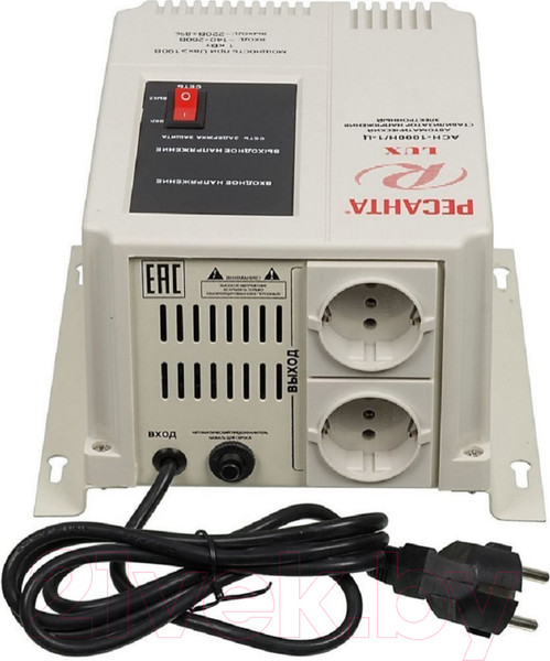 Изображение товара Стабилизатор напряжения Ресанта Lux АСН-1000Н/1-Ц (63/6/14)