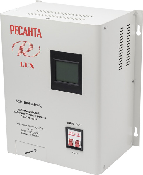 Изображение товара Стабилизатор напряжения Ресанта Lux АСН-10000Н/1-Ц (63/6/18)