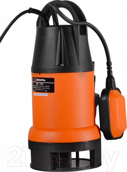 Изображение товара Дренажный насос Вихрь ДН-1100 (68/2/7)
