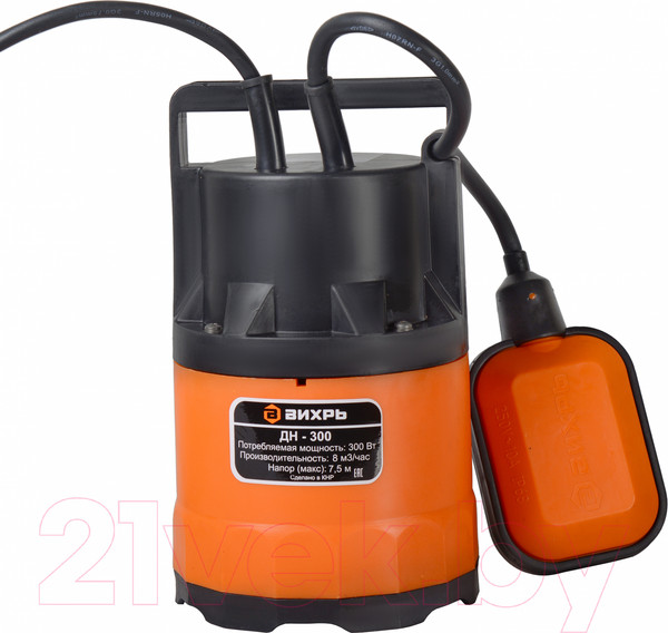 Изображение товара Дренажный насос Вихрь ДН-300 (68/2/6)