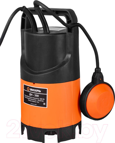 Изображение товара Дренажный насос Вихрь ДН-350 (68/2/8)