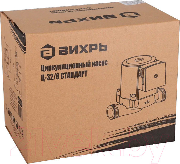 Изображение товара Циркуляционный насос Вихрь Стандарт Ц-32/8 (68/7/10)